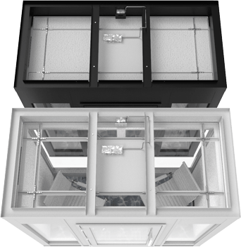 Zonez ceiling configuration product illustration